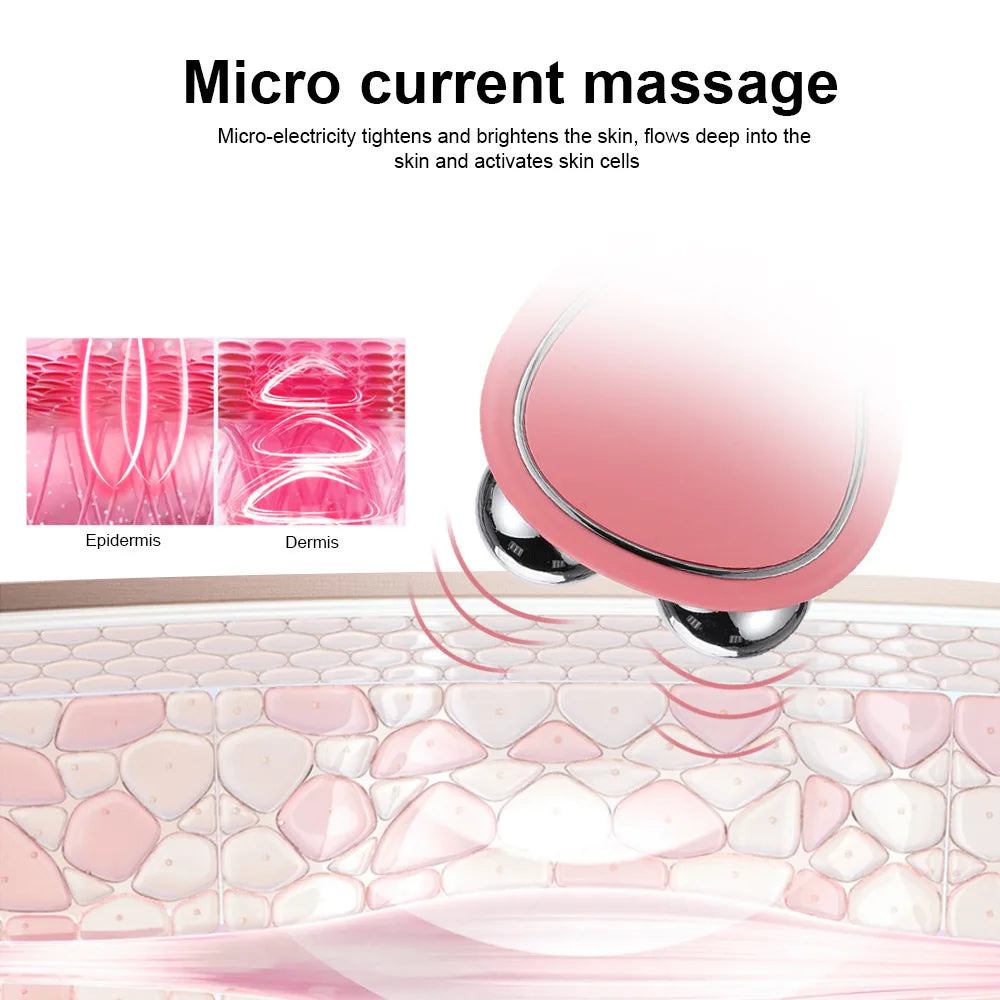 \EMS Face Lifting Machine | Microcurrent Roller for Skin Rejuvenation