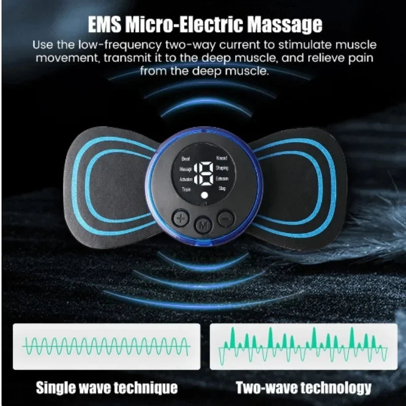 Xiaomi MIJIA Neck Massager Mini – Portable Cervical & Back Pain Relief Tool