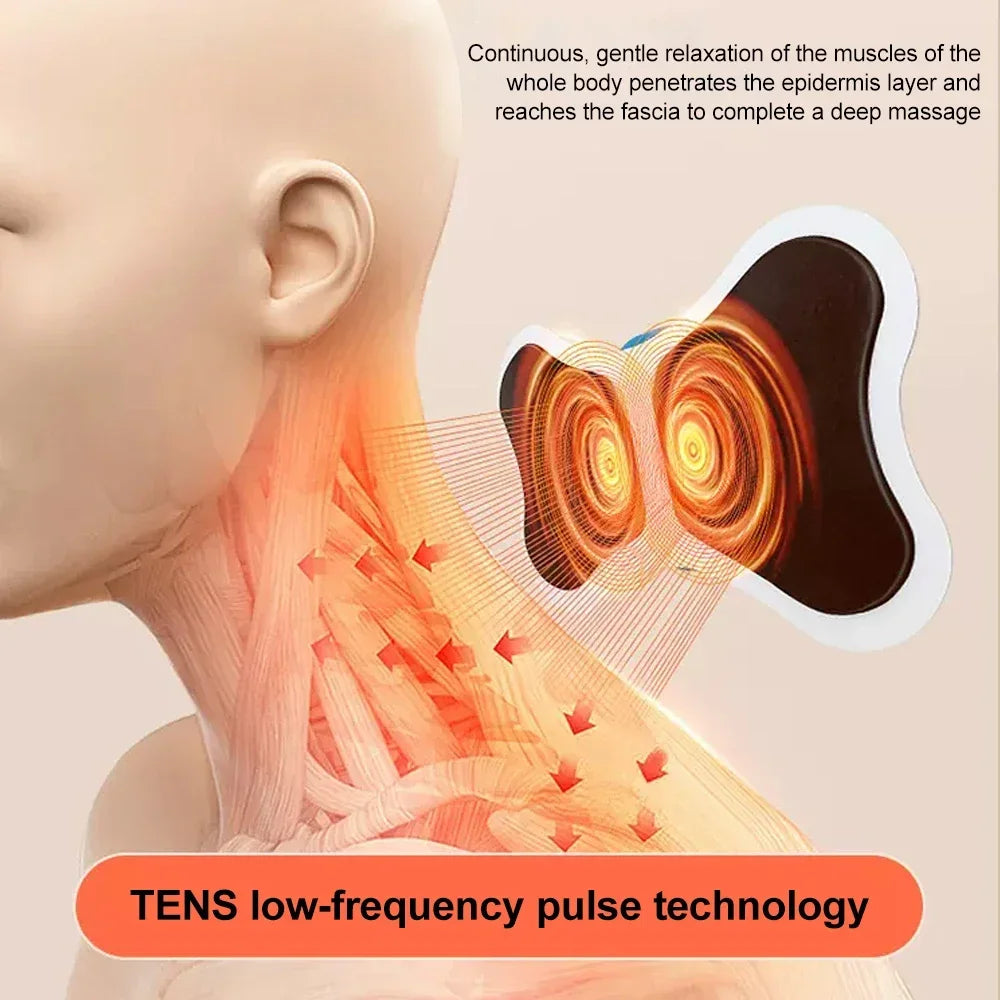 Xiaomi MIJIA Neck Massager Mini – Portable Cervical & Back Pain Relief Tool