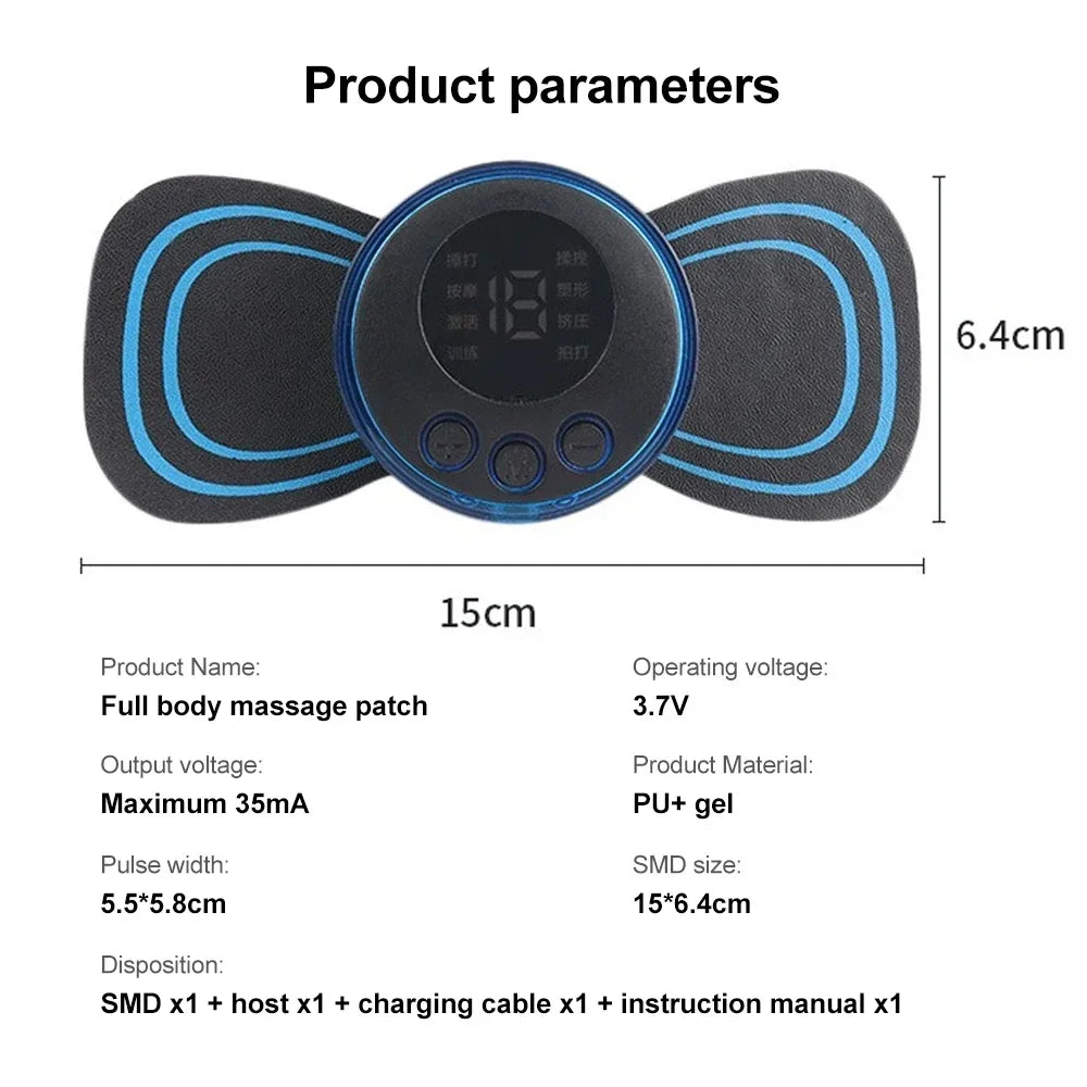 Xiaomi MIJIA Neck Massager Mini – Portable Cervical & Back Pain Relief Tool