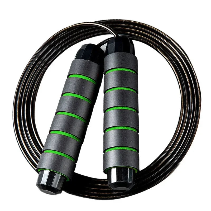 Rapid Speed Jump Rope – Adjustable Steel Skipping Rope for Fitness, Weight Loss, Gym Training & Home Workouts