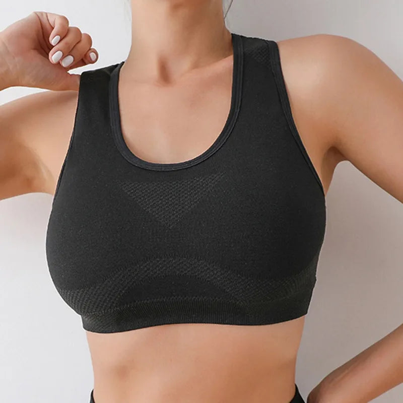 Women's Seamless Yoga Set – Sport Bra & High-Waist Leggings for Workout