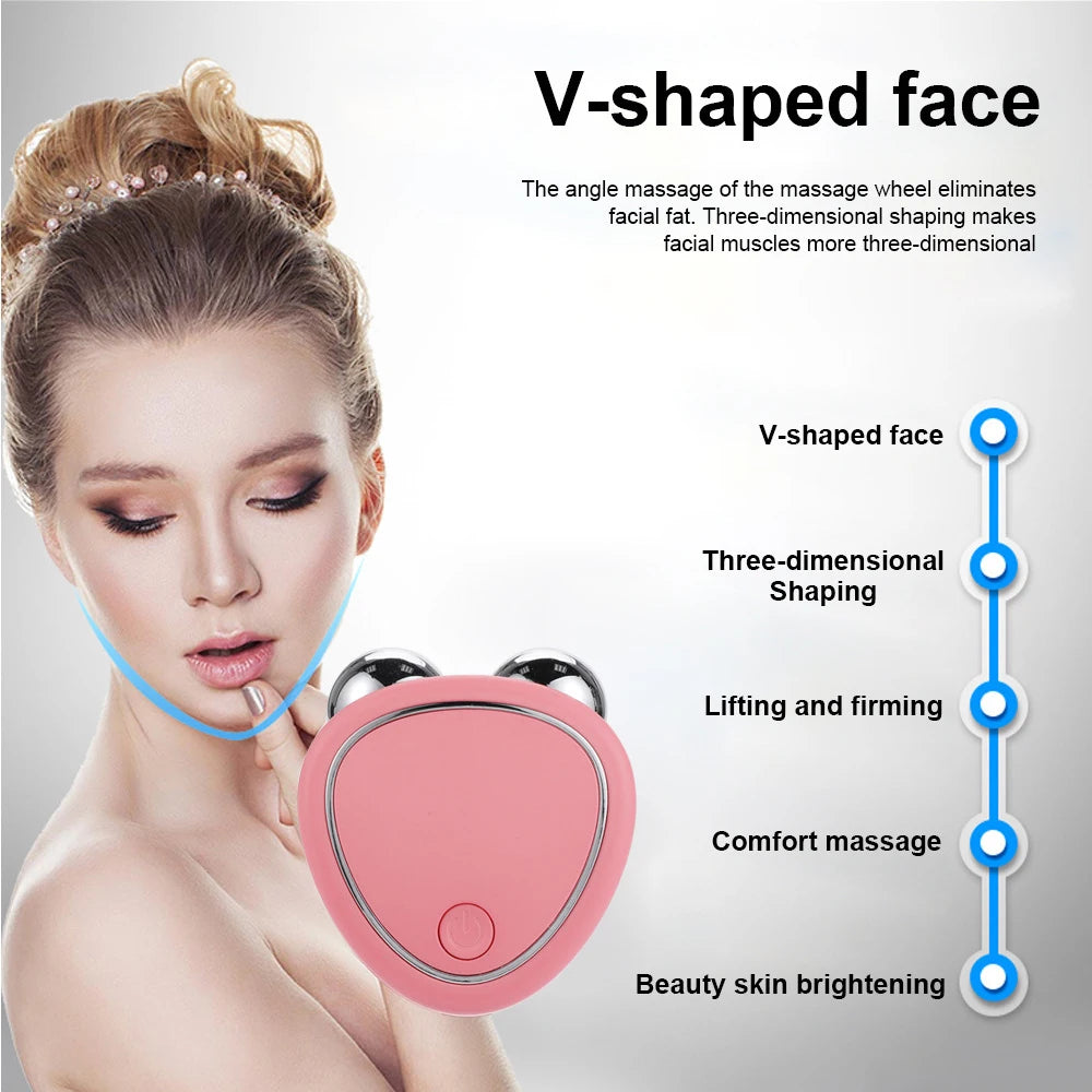 \EMS Face Lifting Machine | Microcurrent Roller for Skin Rejuvenation