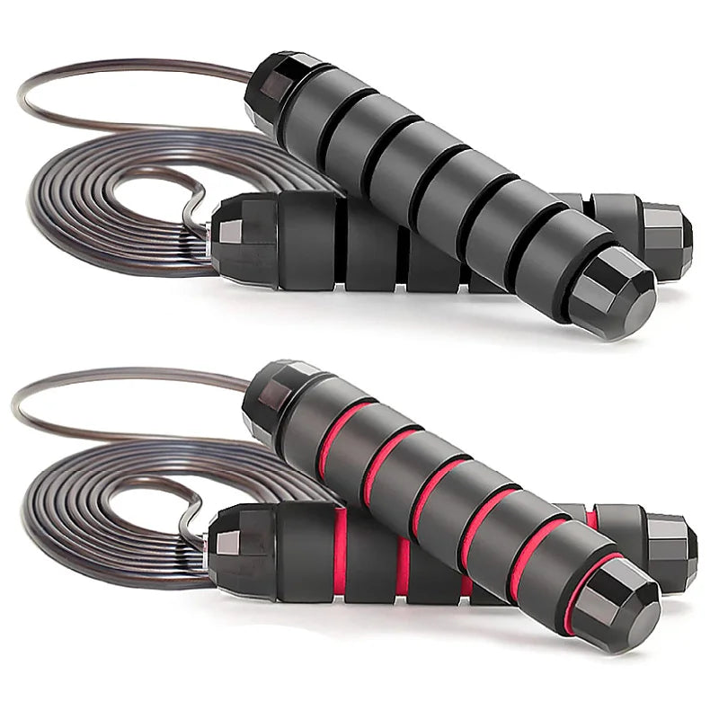 Rapid Speed Jump Rope – Adjustable Steel Skipping Rope for Fitness, Weight Loss, Gym Training & Home Workouts
