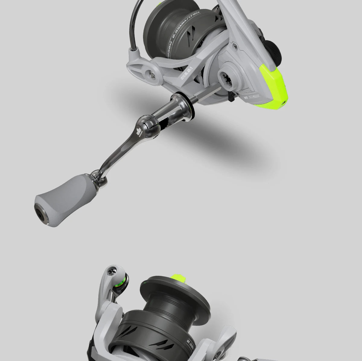 Premium HANDING M1 Spinning Reel – Graphite Frame, 12kg Drag, 9+1 Bearings, 5.2:1 Gear Ratio – Versatile All-Purpose Fishing Reel