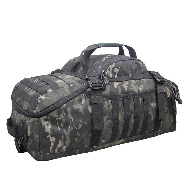 40L/60L/80L Tactical MOLLE Duffle Backpack – Military-Grade Gym, Travel & Outdoor Gear Bag
