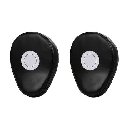 5-Finger Curved Hand Target Punching Mitts | PU Leather Kickboxing Pads for Karate, Muay Thai, Boxing Training