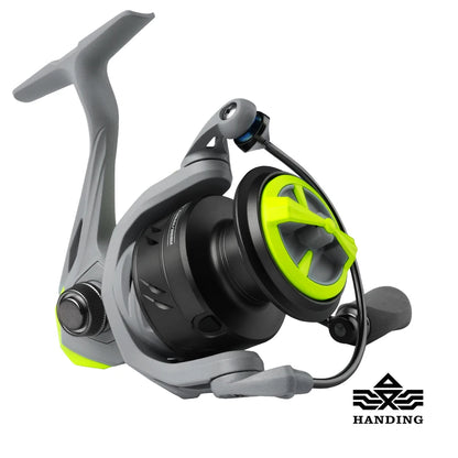 Premium HANDING M1 Spinning Reel – Graphite Frame, 12kg Drag, 9+1 Bearings, 5.2:1 Gear Ratio – Versatile All-Purpose Fishing Reel