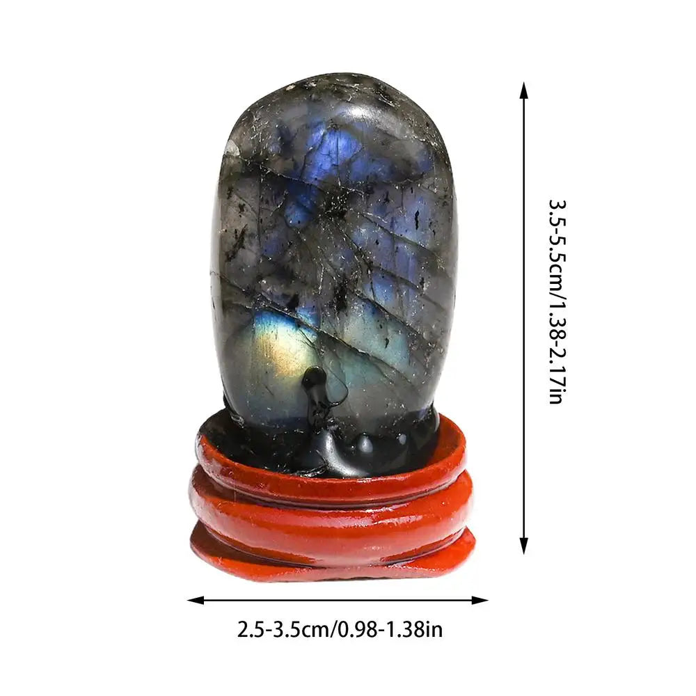 Natural Raw Crystal Stones with Display Base – Rough Healing Crystals for Meditation, Energy Balancing & Home Décor