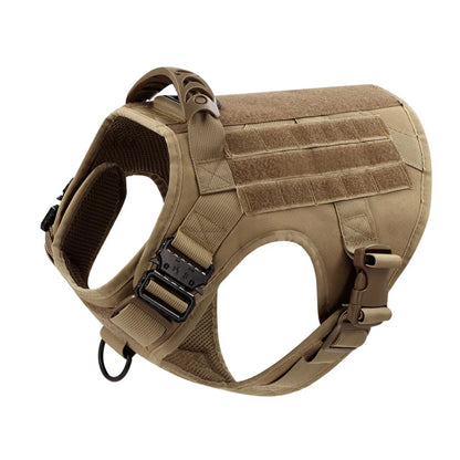 Premium Large Dog Harness and Leash Set for German Shepherds and Malinois – Adjustable Training and Walking Vest with Collar for Medium and Large Dogs