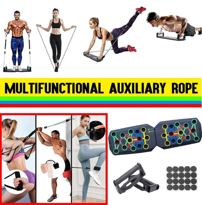 Portable Multifunctional Push-Up Board Set – Foldable Fitness Equipment for Chest, Abdomen, Arms, and Back Training
