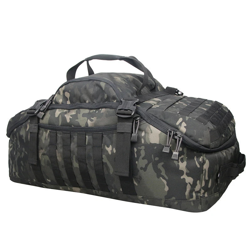 40L/60L/80L Tactical MOLLE Duffle Backpack – Military-Grade Gym, Travel & Outdoor Gear Bag