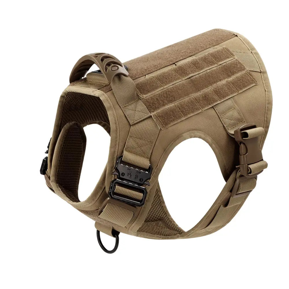 Premium Large Dog Harness and Leash Set for German Shepherds and Malinois – Adjustable Training and Walking Vest with Collar for Medium and Large Dogs