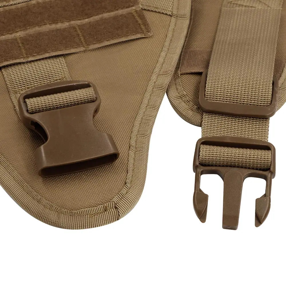 Premium Large Dog Harness and Leash Set for German Shepherds and Malinois – Adjustable Training and Walking Vest with Collar for Medium and Large Dogs
