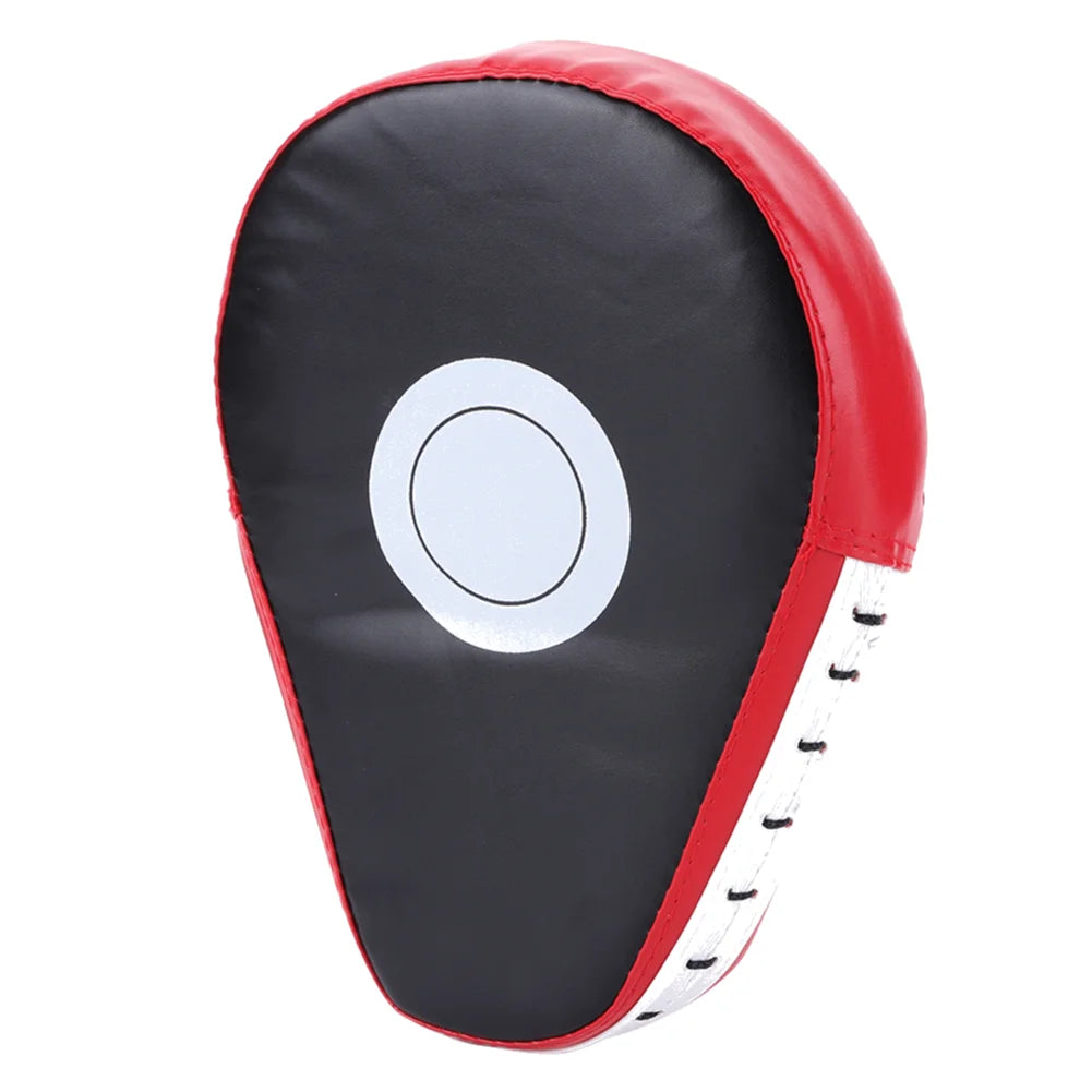 5-Finger Curved Hand Target Punching Mitts | PU Leather Kickboxing Pads for Karate, Muay Thai, Boxing Training