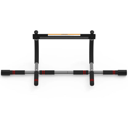 LEIKEFITNESS Adjustable Pull-Up Bar for Door Frames – Portable Upper Body Workout Equipment for Home Gyms