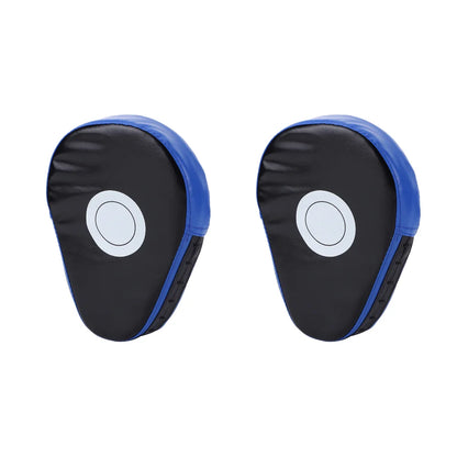 5-Finger Curved Hand Target Punching Mitts | PU Leather Kickboxing Pads for Karate, Muay Thai, Boxing Training