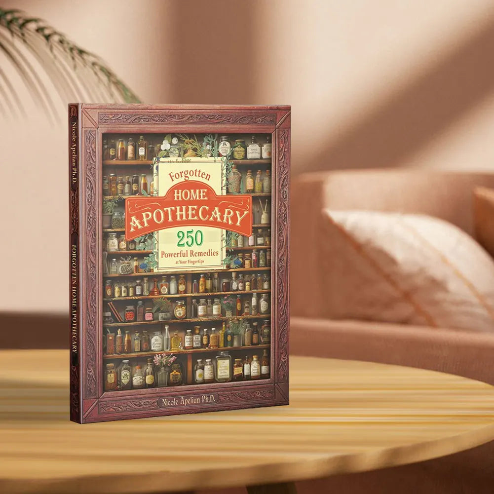 Forgotten Home Apothecary: Herbal Remedies Book for Everyday Wellness – 250 Natural Cures & Holistic Health Tips