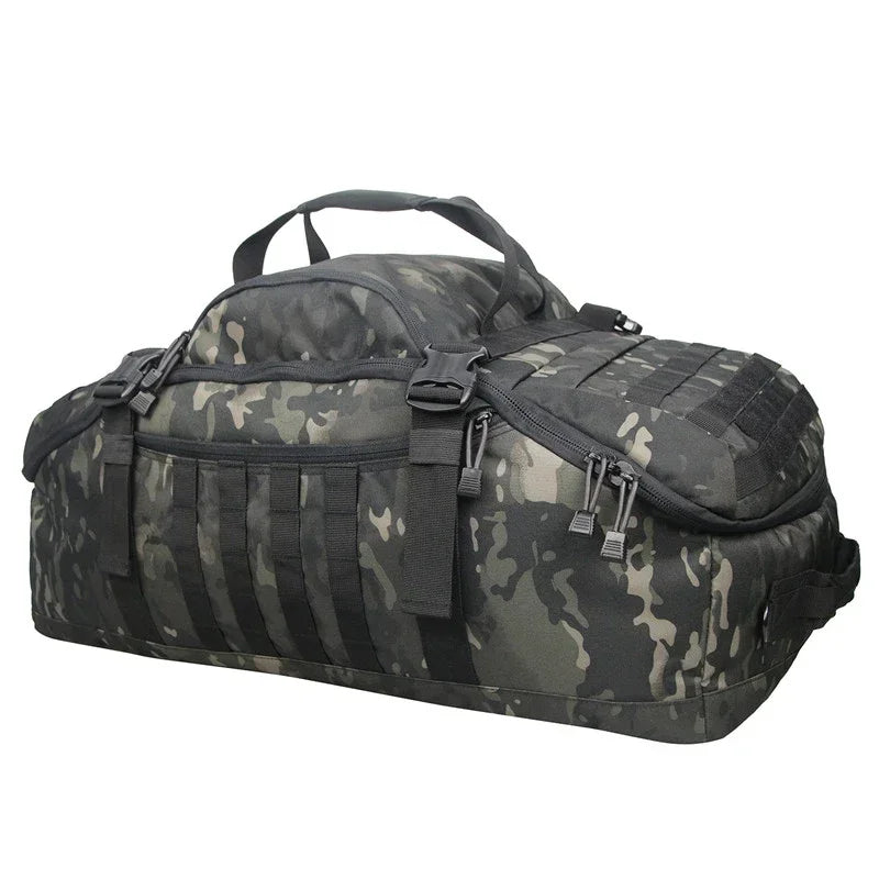 40L/60L/80L Tactical MOLLE Duffle Backpack – Military-Grade Gym, Travel & Outdoor Gear Bag