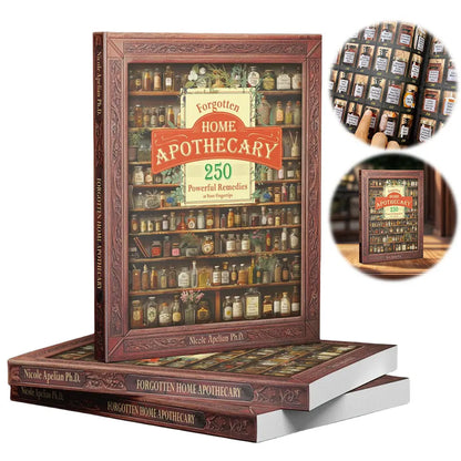 Forgotten Home Apothecary: Herbal Remedies Book for Everyday Wellness – 250 Natural Cures & Holistic Health Tips