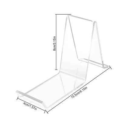 Premium Clear Acrylic Shoe Display Stand – Sneaker, Heel & Sandal Storage Rack Holder