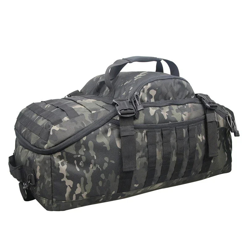 40L/60L/80L Tactical MOLLE Duffle Backpack – Military-Grade Gym, Travel & Outdoor Gear Bag