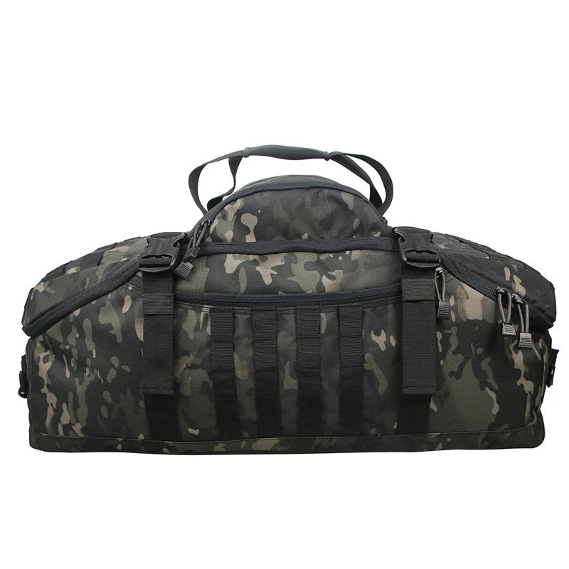 40L/60L/80L Tactical MOLLE Duffle Backpack – Military-Grade Gym, Travel & Outdoor Gear Bag